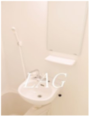 洗面設備　洗面台です。