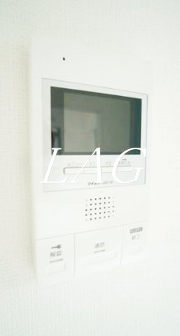 セキュリティ　モニター付きインターフォンです。