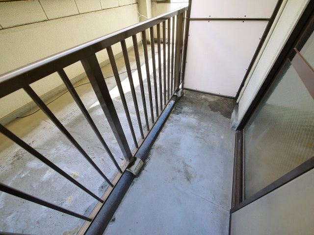 バルコニー　バルコニーがあります