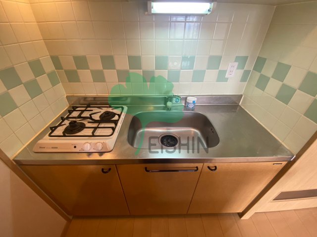 キッチン　シンプルな清潔感のあるキッチンです！