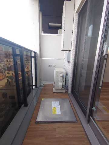 バルコニー　※参考写真　同タイプ（間取り）602号室の写真となります。