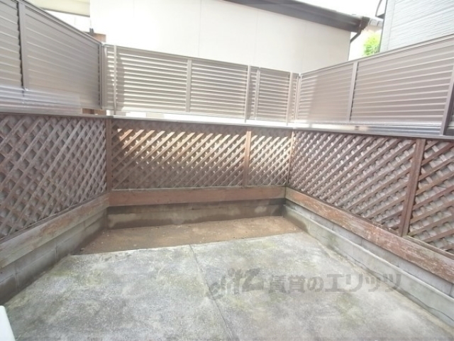 バルコニー　広々としたベランダです