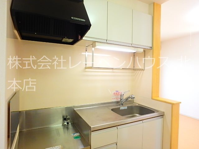 キッチン　同間取り角部屋の参考写真です