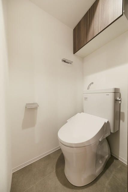 トイレ　ゆったりとした空間のトイレです