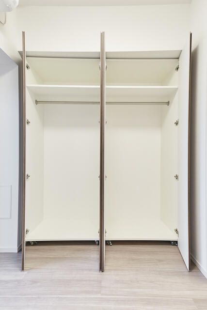 収納　大きなスペースがあり、収納には困りません