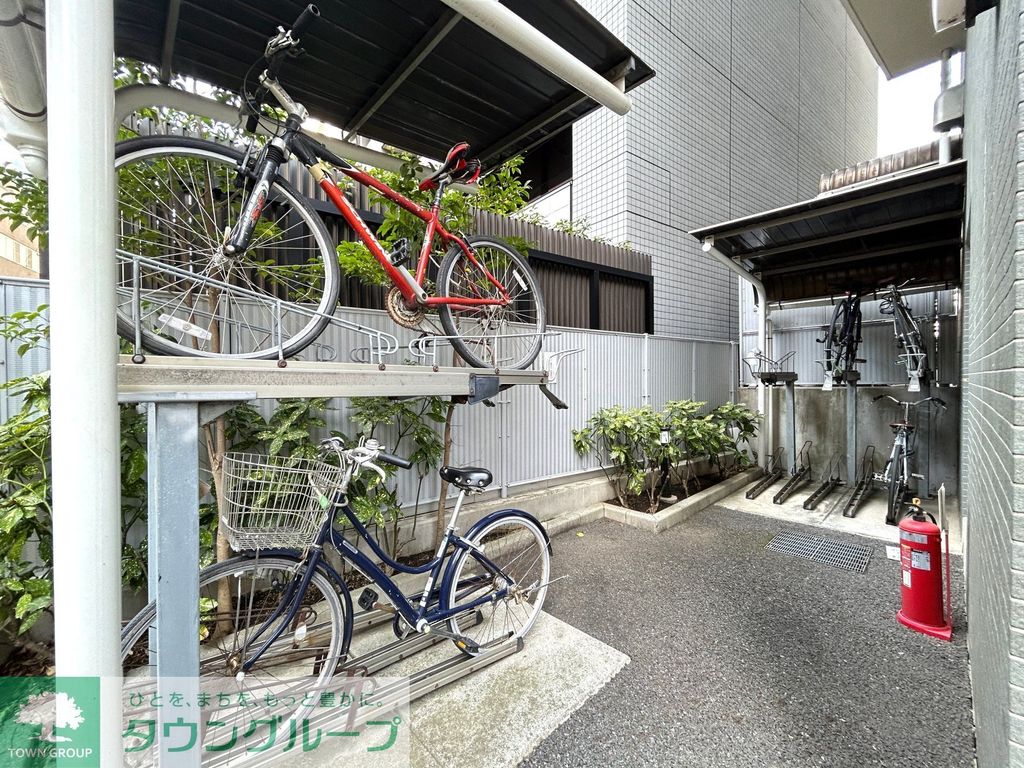 駐車場　駐輪場