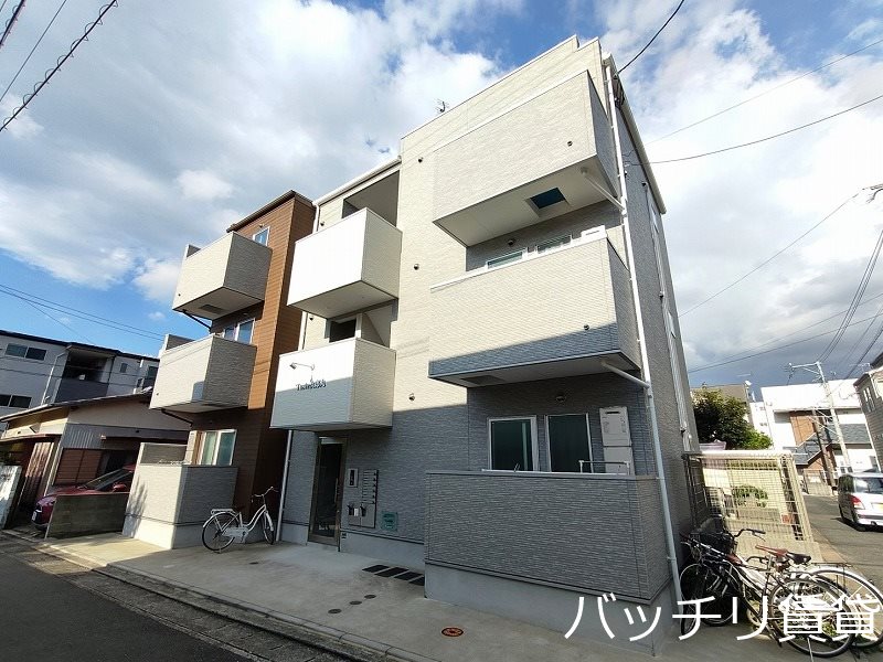 建物外観　外観はパース画像の為、現況を優先いたします。