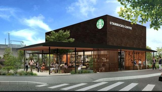 飲食店　スターバックスコーヒーEXPASA海老名サービスエリア上り線（飲食店）まで1417m