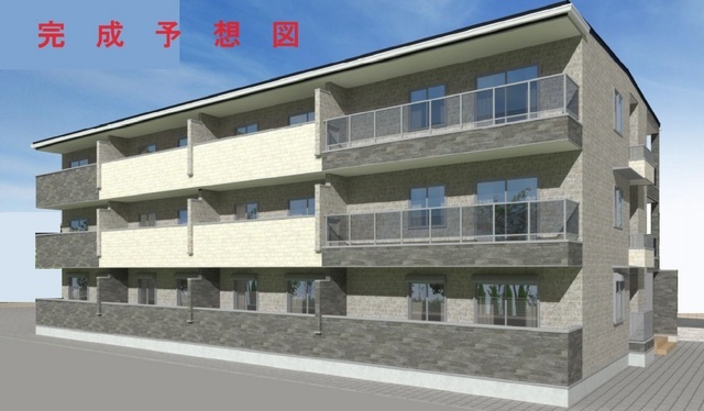 建物外観　完成パース