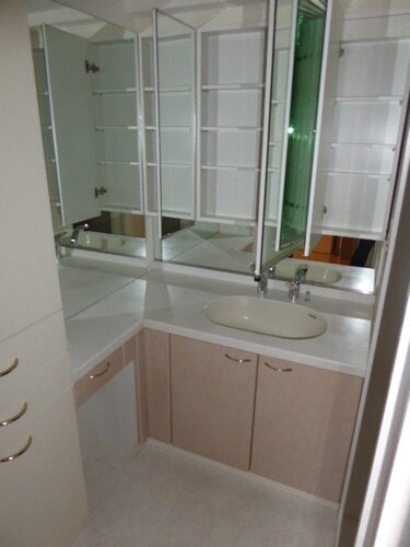 洗面設備　ビッグヴァン二子多摩川