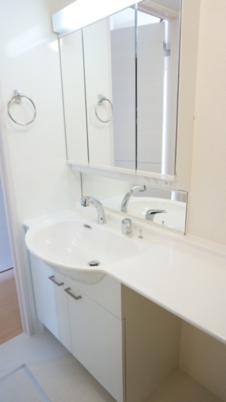 洗面設備　図面と現状に相違がある場合には現状を優先