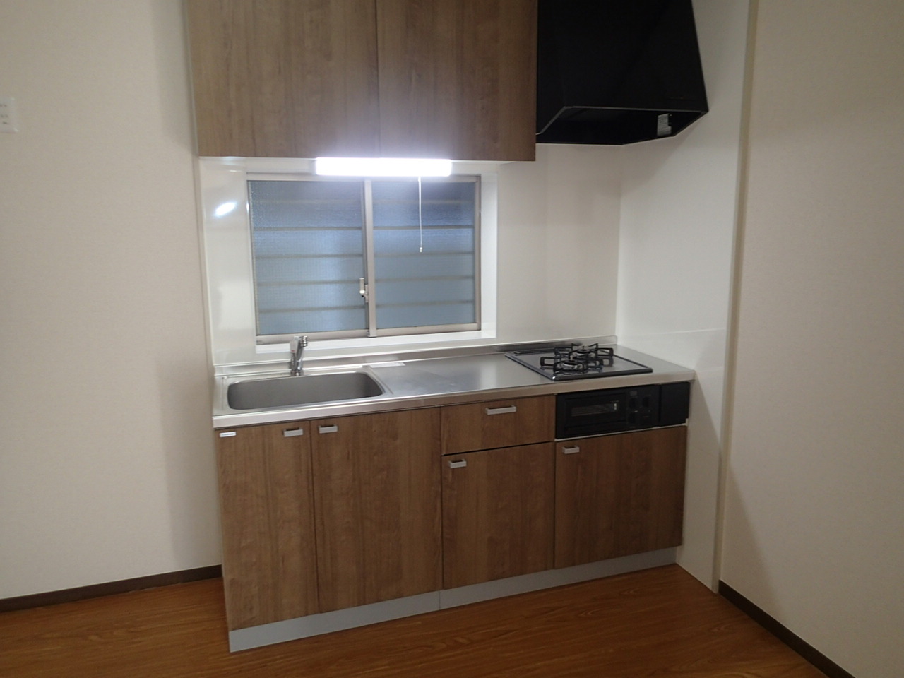キッチン　2口ガスコンロ付