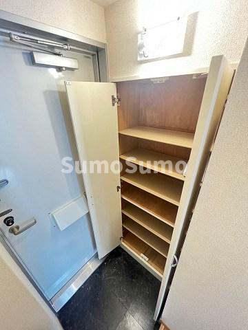 収納　十分な収納スペースがあります