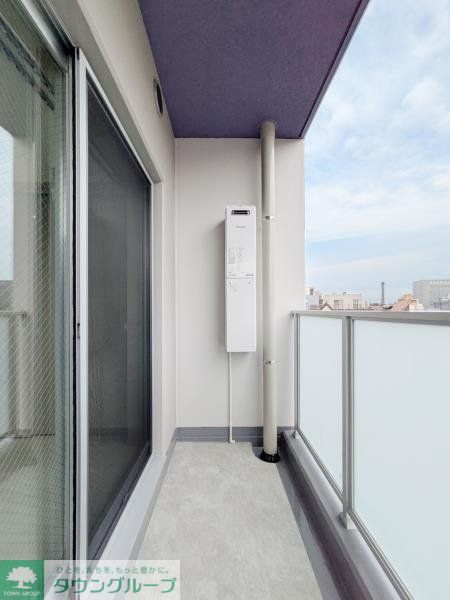 バルコニー　庭