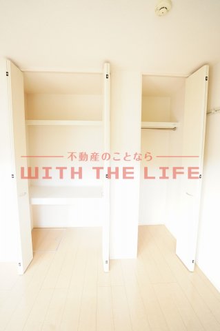 収納　ちょっとした収納スペースも充実しています