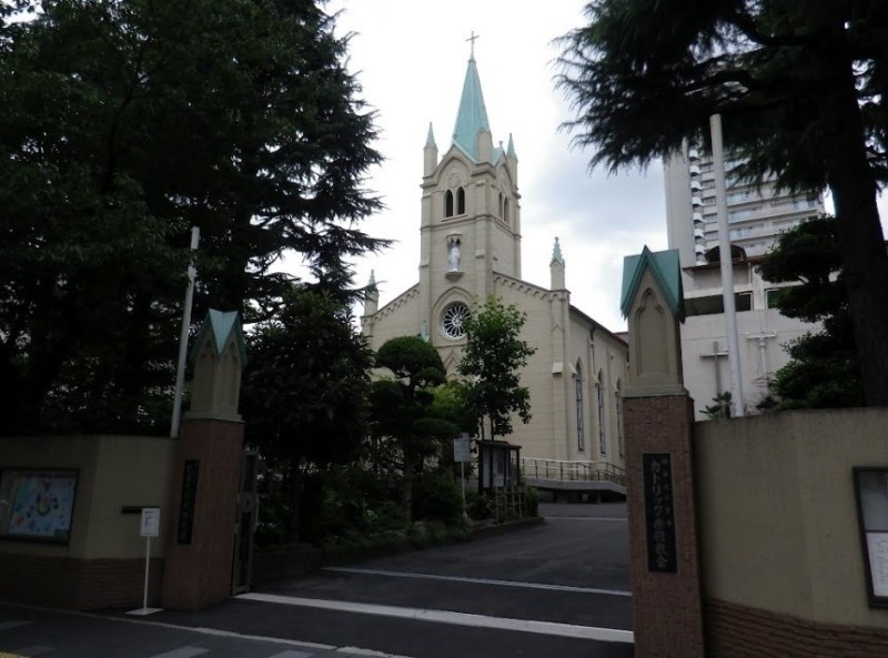 幼稚園・保育園　聖母の騎士幼稚園（幼稚園・保育園）まで754m