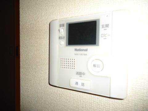 セキュリティ　カメラ付インターホン（イメージ）