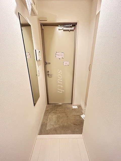 玄関　シューズＢＯＸ付きの玄関