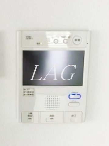 セキュリティ　モニター付きインターフォンです。