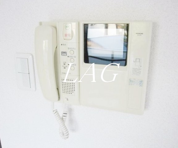 セキュリティ　モニター付きインターホンです。