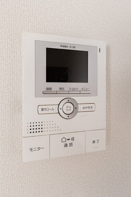 セキュリティ　【ＴＶモニタ付きインターフォン】【画像は２０６号室】