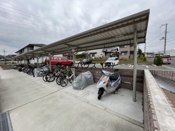 その他共有部分　自転車置き場！