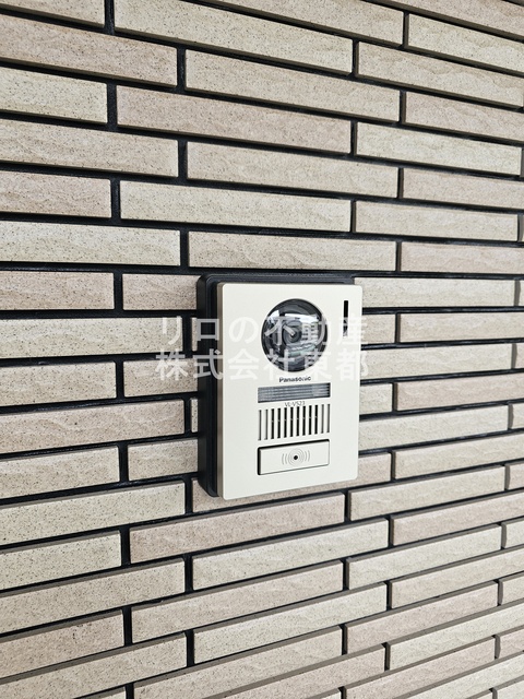 セキュリティ　訪問者が一目で分かるＴＶモニタ付インターホンです！