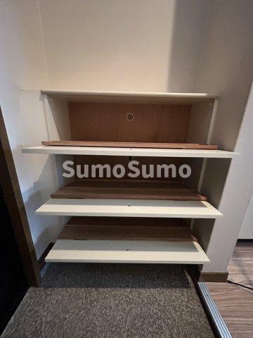 収納　ちょっとした収納スペースも充実しています