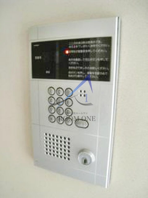 セキュリティ　オートロックです。