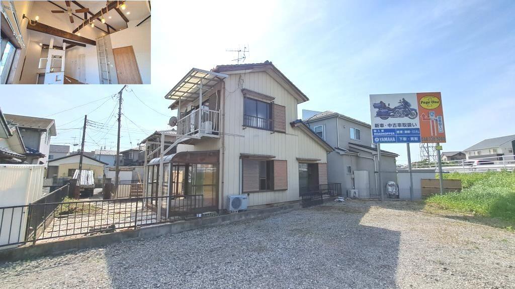 建物外観　家の周辺はすっきした立地。遮るものが少ないのでゆったりです！