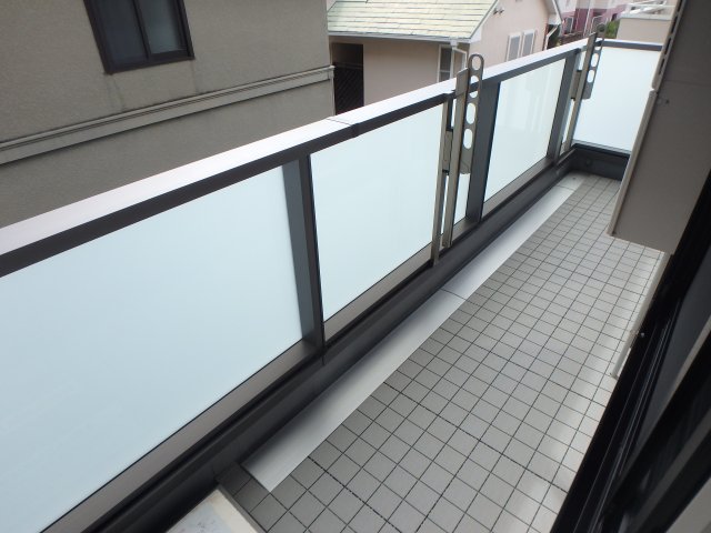 バルコニー　広々としたバルコニーです