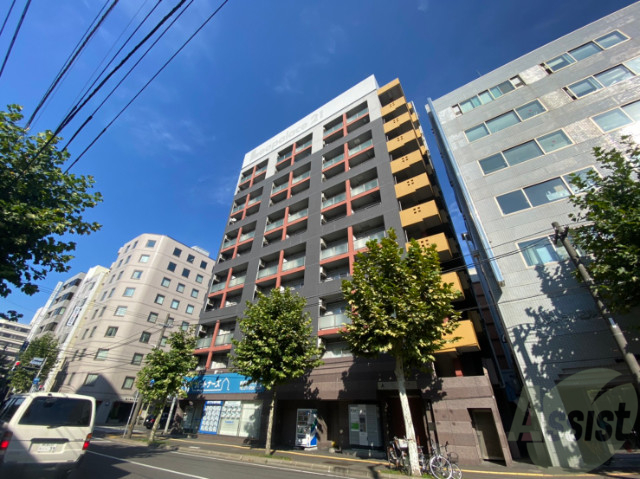 建物外観　札幌市中央区南２条東「アルファスクエア大通」