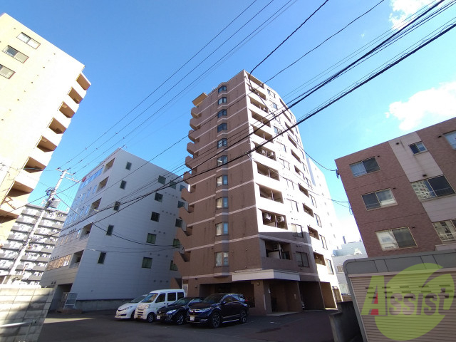 建物外観　札幌市中央区南四条西「パークヒルズ中央４１１」