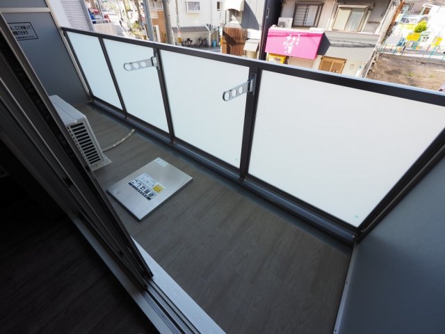 バルコニー　落ち着いた時間を過ごせるバルコニーです