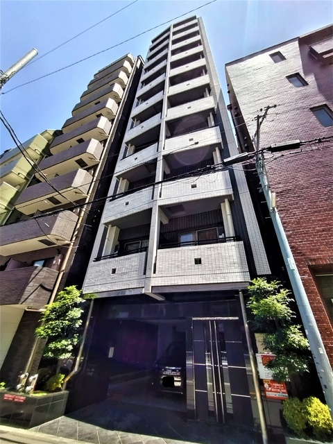 建物外観　１フロア３世帯（１~９階　のみ）☆全て角部屋の物件です☆