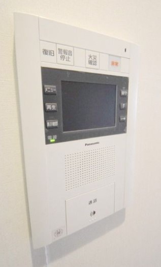 セキュリティ　☆モニター付きインターホン☆