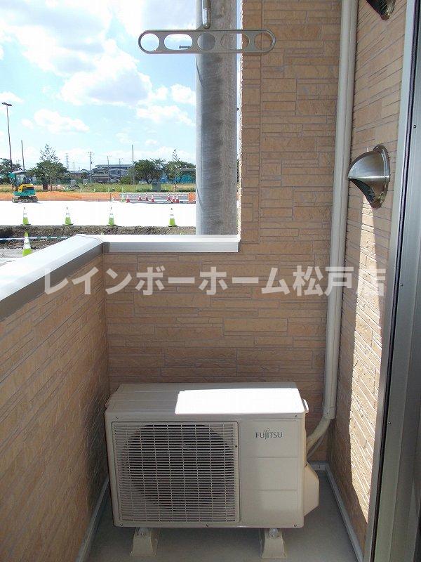 バルコニー　広々としたバルコニーです