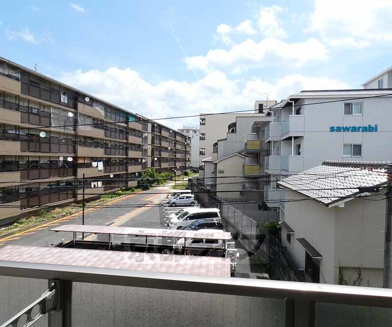 眺望　空がいっぱい見えます