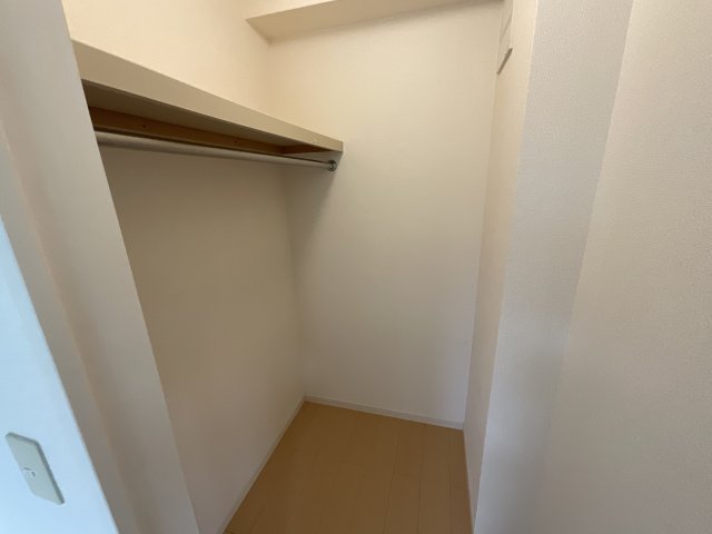 収納　たっぷりとした収納スペースです