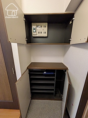 収納　下駄箱収納も豊富です