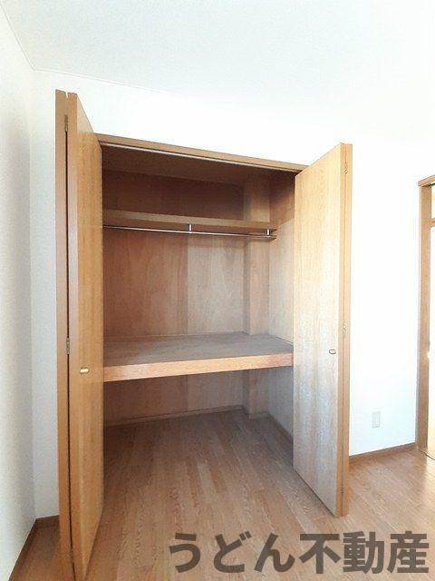 収納　うどん県のお部屋探しはうどん不動産へ うどんちゃんとLINE