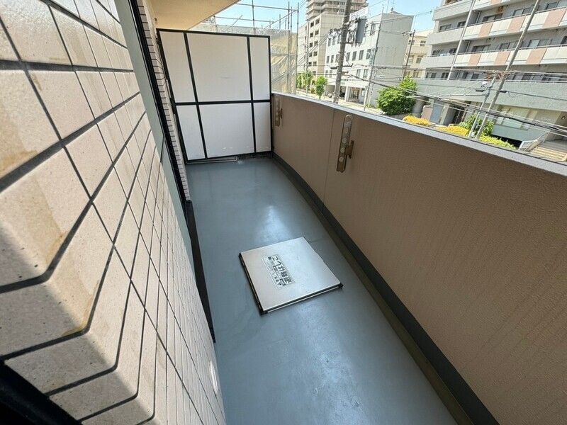 バルコニー　駐輪場