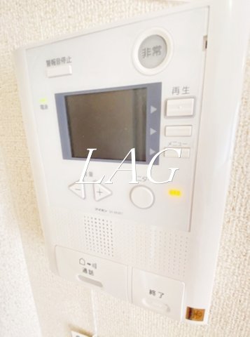 セキュリティ　モニター付きインターホンです。