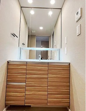 洗面設備　ディームス大井町（別部屋参考画像）
