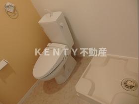 トイレ　ゆったりとした空間のトイレです