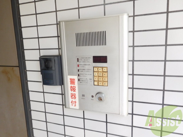 セキュリティ　勿論オートロックはついております