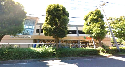 スーパー　ライフ下野谷町（スーパー）まで140m