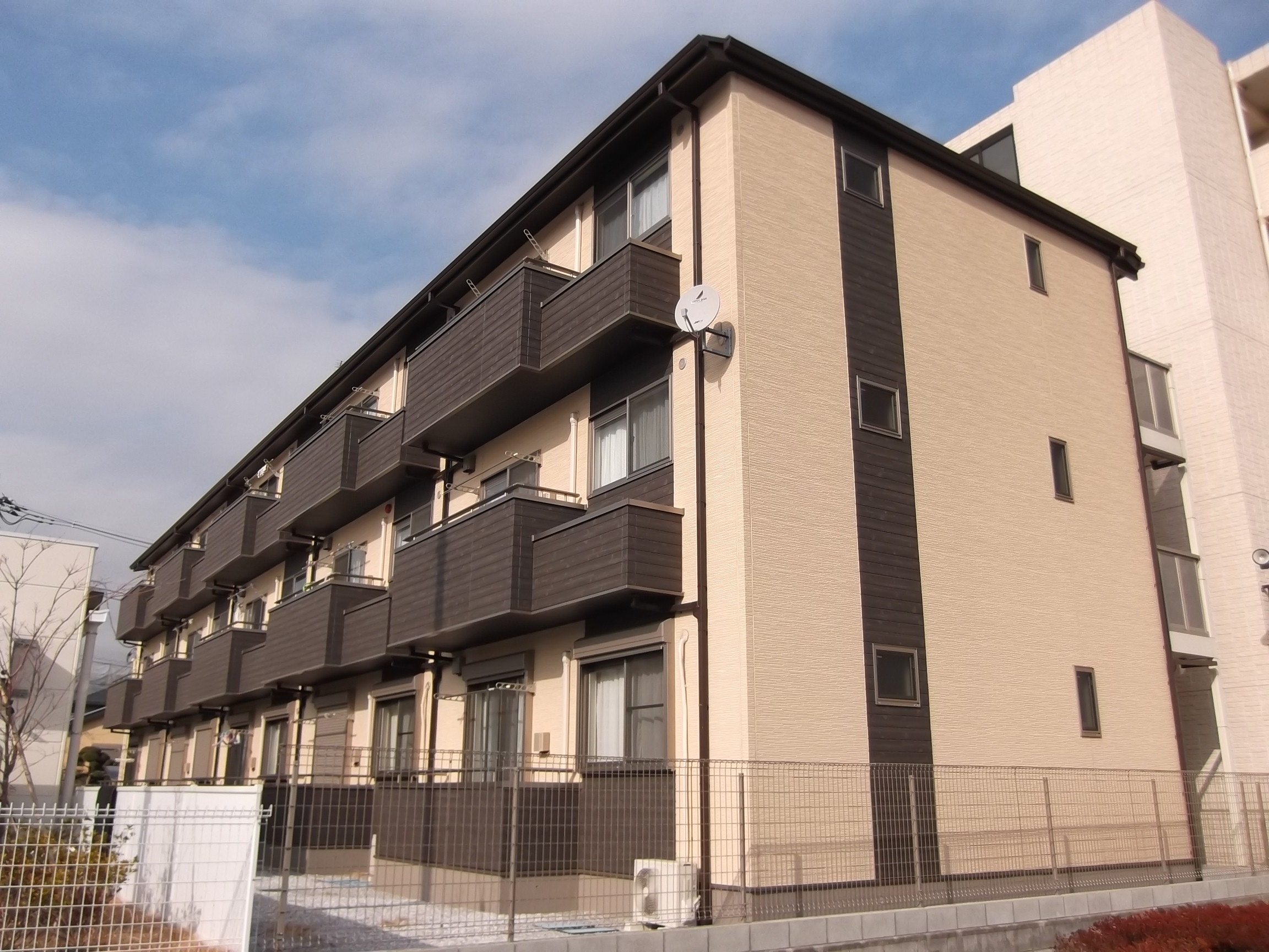 建物外観　お洒落な外観です。