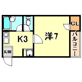 シェトワ大石の間取り写真