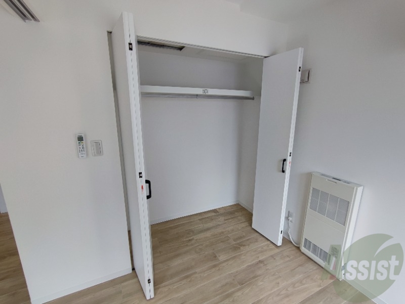 収納　収納もバッチリあるのでお部屋が片付きますよ！